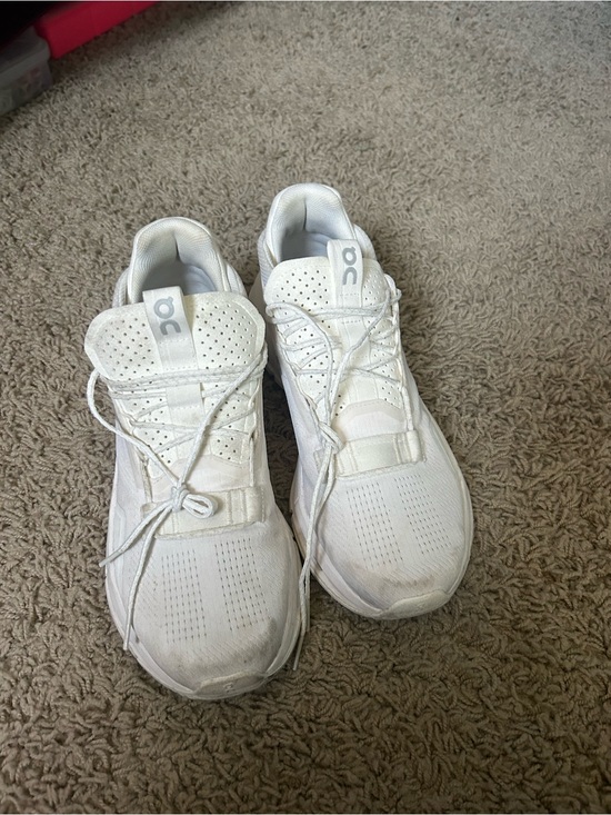 On Clouds Shoes - ON Women's Cloud Athletic Shoes in White